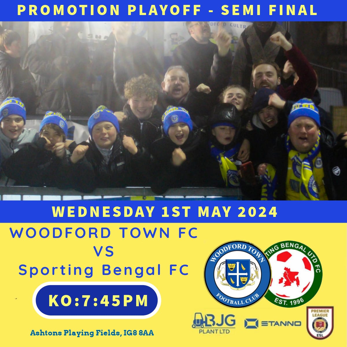 One day to go.. ESL play off semi final. #COYWOODS