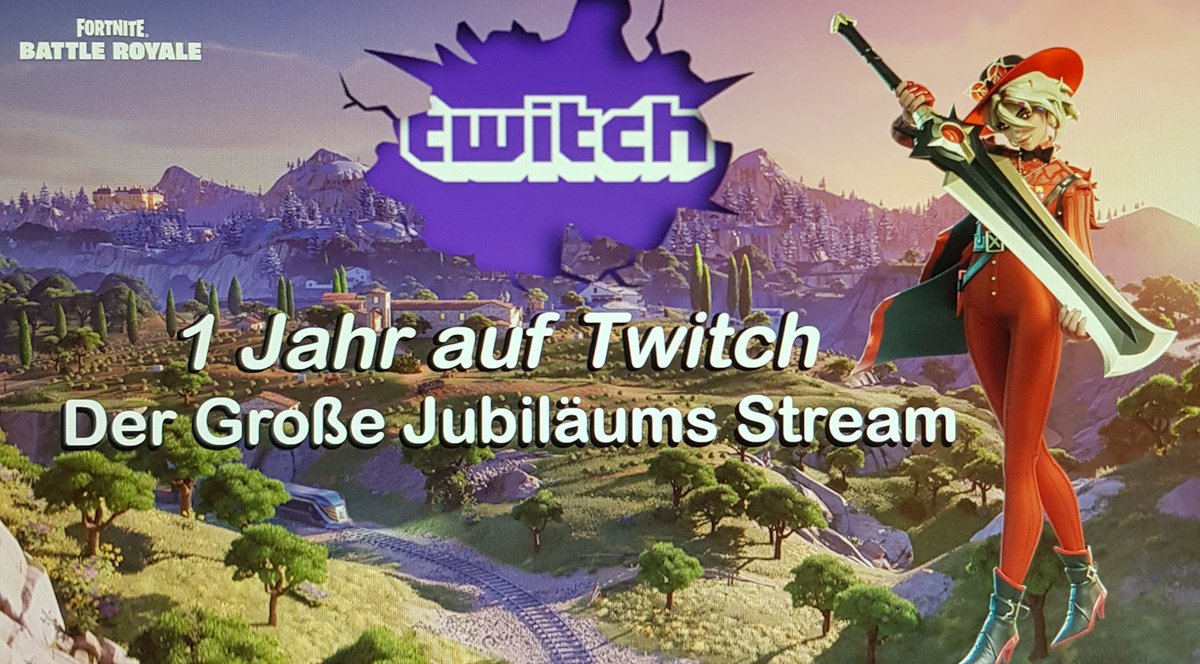 So meine Strategie Wölfe morgen ist es soweit. Dann bin ich seit einem Jahr auf Twitch aktiv. Natürlich gibt es morgen einen großen Jubiläums Stream.

Wir spielen zusammen Fortnite. Leute die ich gut kenne dürfen mitspielen.

#Fortnite #Twitch #GermanMediaRT