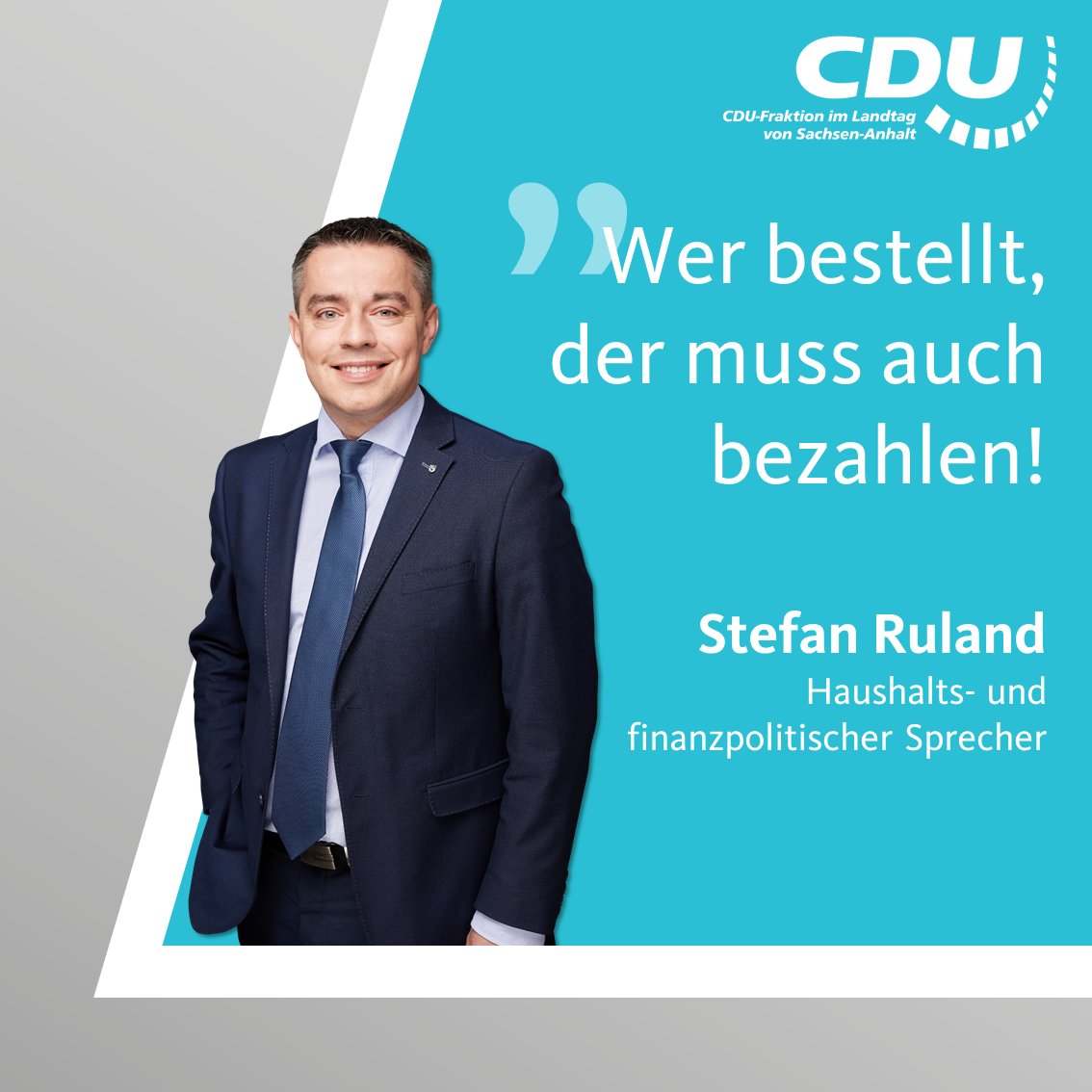 Heute beendeten die haushalts- und finanzpolitischen Sprecher der CDU/CSU-Fraktionen ihr Treffen in Dresden. @StefanRulandBBG stellt die Ergebnisse und Forderungen an die Bundesregierung in der folgenden Pressemitteilung vor: cdufraktion.de/2024/ruland-sc… #Haushalt #Finanzen