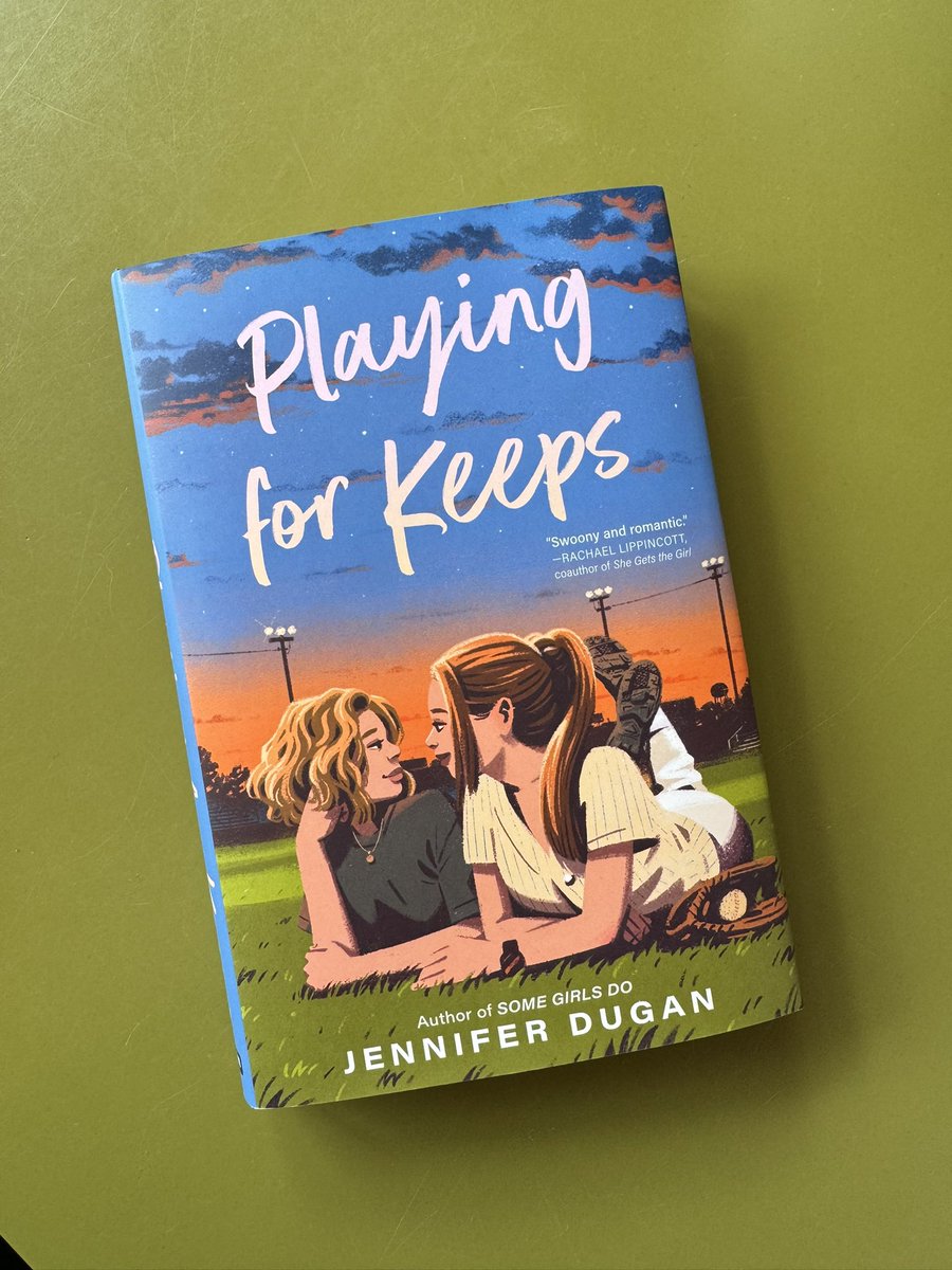 Ivy and June can’t wait to meet you!!! ⚾️👩‍❤️‍💋‍👩⚾️ PLAYING FOR KEEPS is out now wherever books are sold!