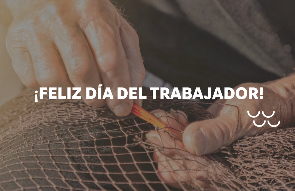 ¡Hoy celebramos el esfuerzo y la dedicación de todos los trabajadores! 👉🏼Un reconocimiento especial a los pescadores y toda la cadena de valor de la pesca, que hacen posible que disfrutemos de los productos del mar en nuestras casas 🌊✨ ¡Feliz #DiaDelTrabajador! #PescaEspaña
