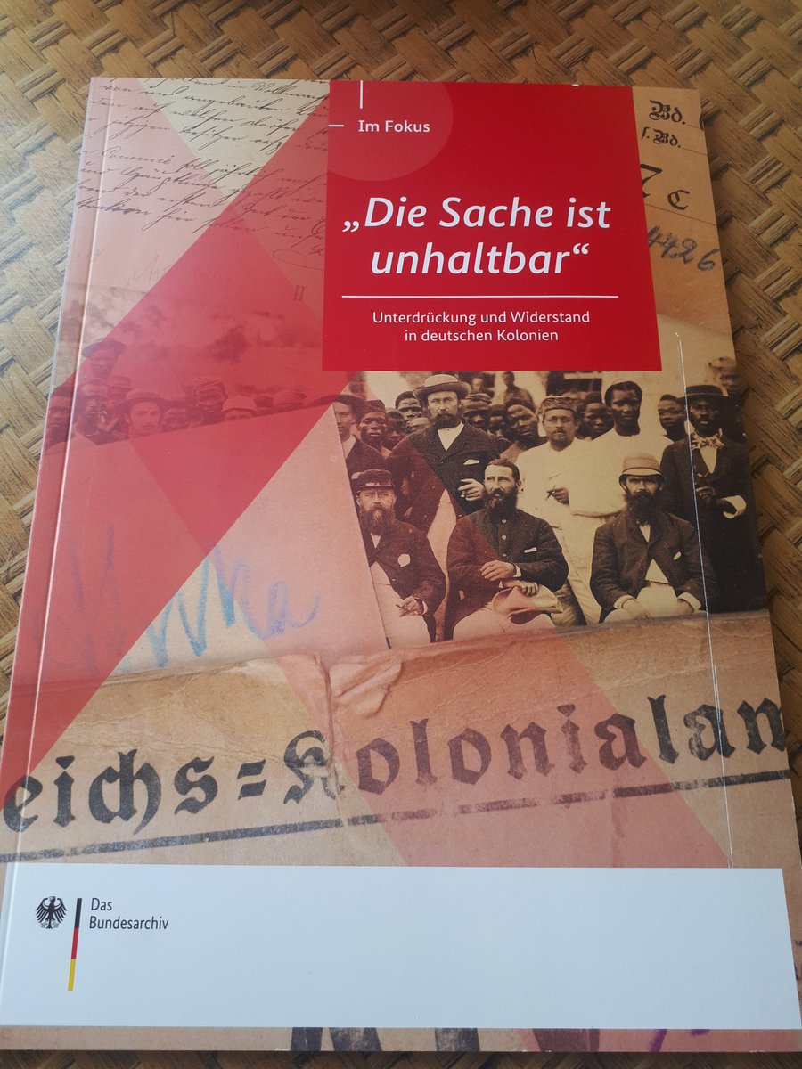 Neue Publikation @BundesarchivD zur deutschen Kolonialgeschichte Open access: weimar.bundesarchiv.de/DE/Content/Pub… @mimoyd1 @tnflorvil @CirajRassool @TheGSA @Blackgermans @rosepena @kilderbenhauser @adam_blacklerWY @BestHistories @HenningMelber @Simaluipert @FDN_Namibia @ri_hoelzl @BGissibl