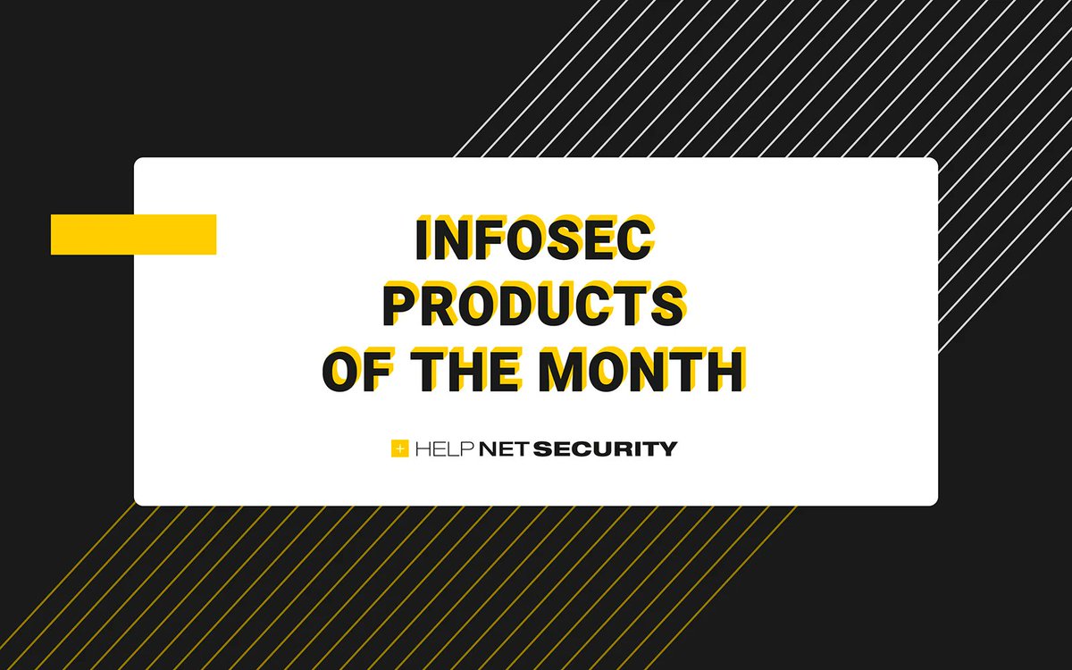 Infosec products of the month: April 2024 - helpnetsecurity.com/2024/05/01/inf… - @Akamai @Bitdefender @cyber_int @fastly @ForcepointSec @IDnowGroup @immuta @IndexEngines @InvictiSecurity @LogRhythm #CyberSecurity #netsec #InfoSecurity #CISO #ITsecurity #CyberSecurityNews #SecurityNews