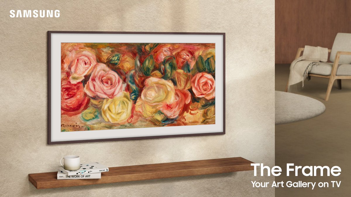 They say ‘Art imitates life’, and you can trust #TheFrameTV to imitate the good life you’ll live when you have one! You’ll spend all your time in the comfort of your own home gallery and have people asking you, “wherefore art thou?” Discover more: bit.ly/4bcfMQc