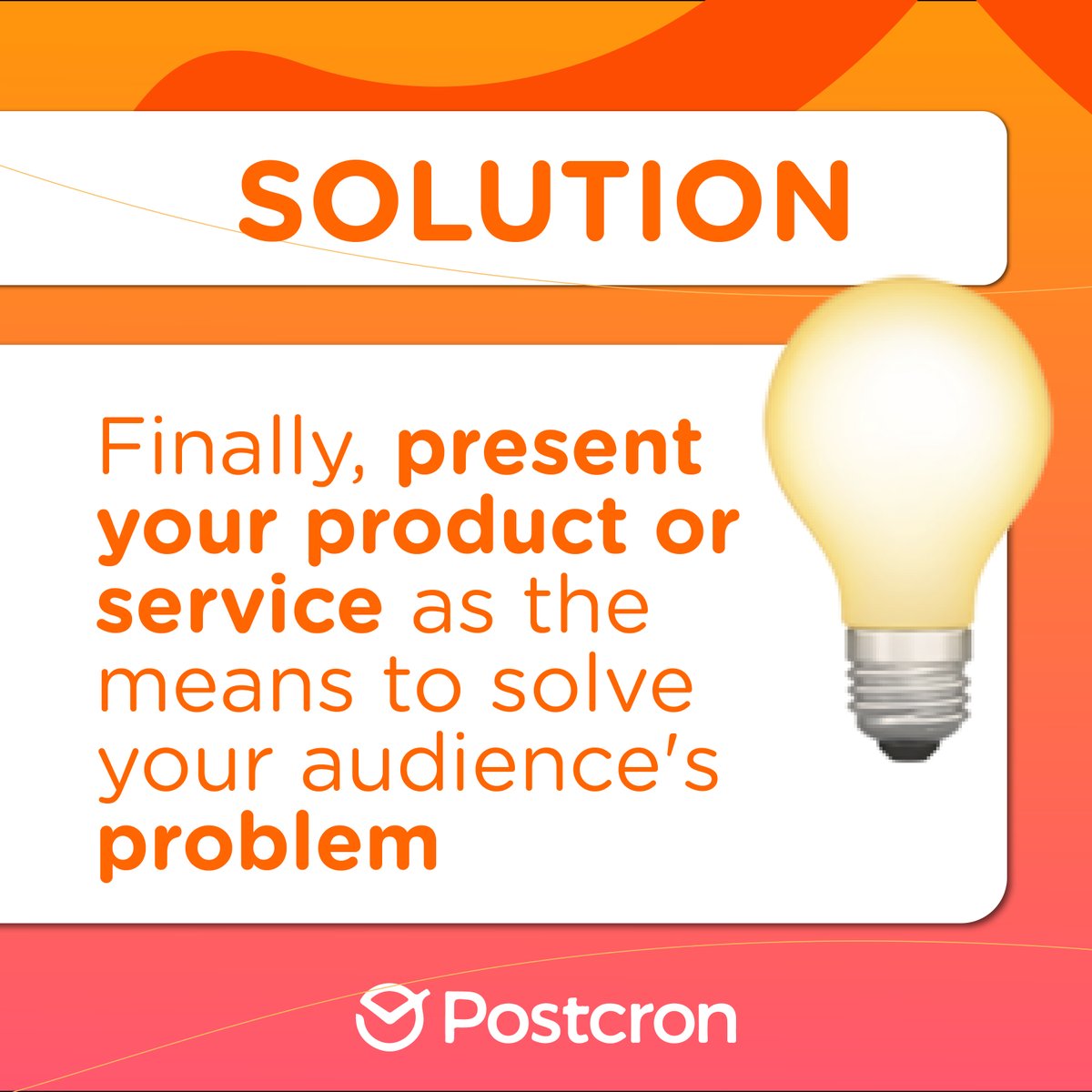 postcron's tweet image. 🌟 1 Formula, 1 Million Successful #Copies 💼
Try this copywriting technique, and tell us if you notice an improvement in your #socialmedia copy.

Remember! Once your copy is ready, schedule your post with #Postcron, and just wait for the results! 🚀
