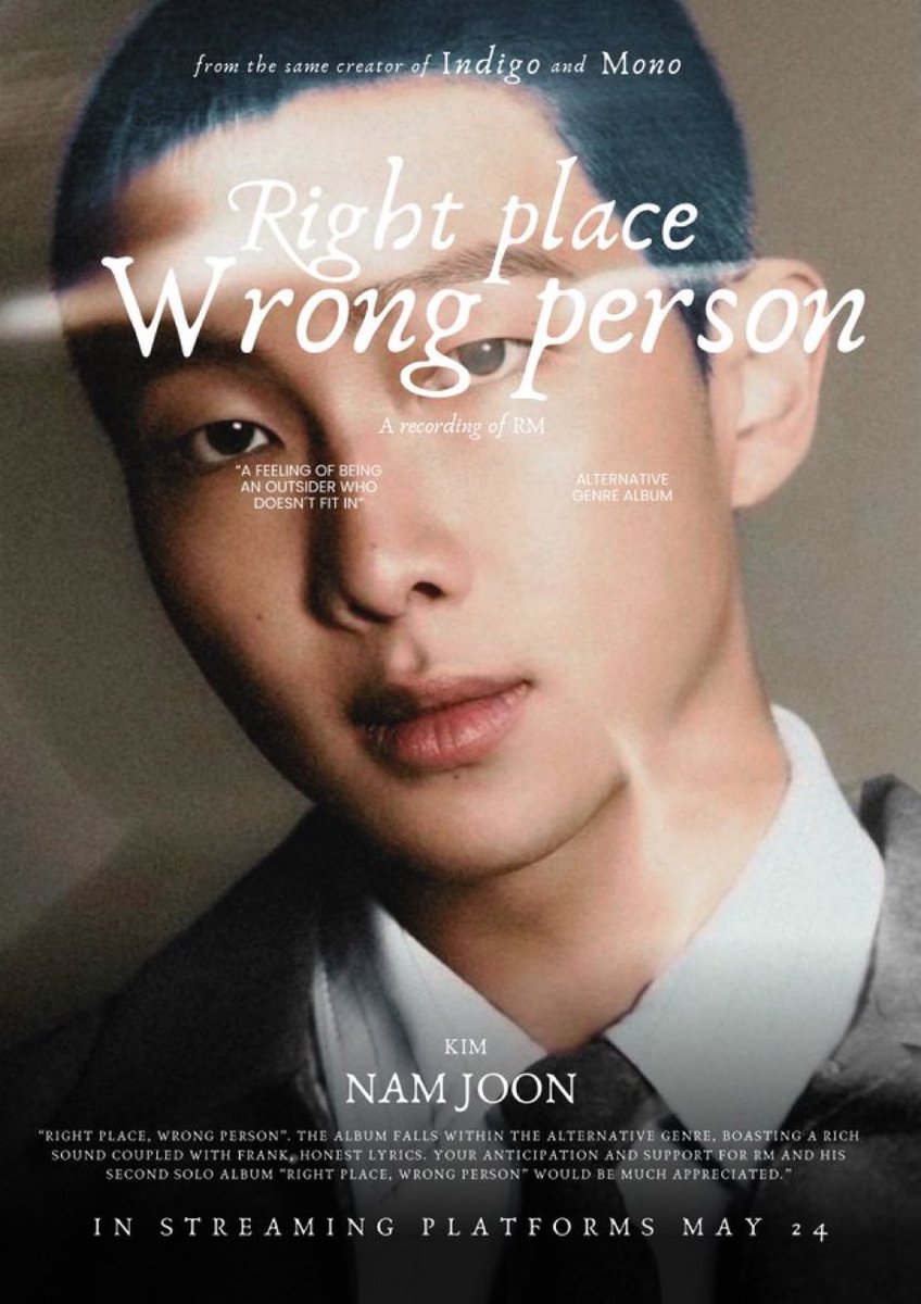 jooniefighting's tweet photo. 진짜 사진 너무 이쁘다

#큰게온다_RM_솔로2집_ConceptPhoto1
#RM_RPWP_ConceptPhoto1
#RPWP_컨셉포토_대공개
#RightPlaceWrongPerson https://t.co/bainrsYdLv