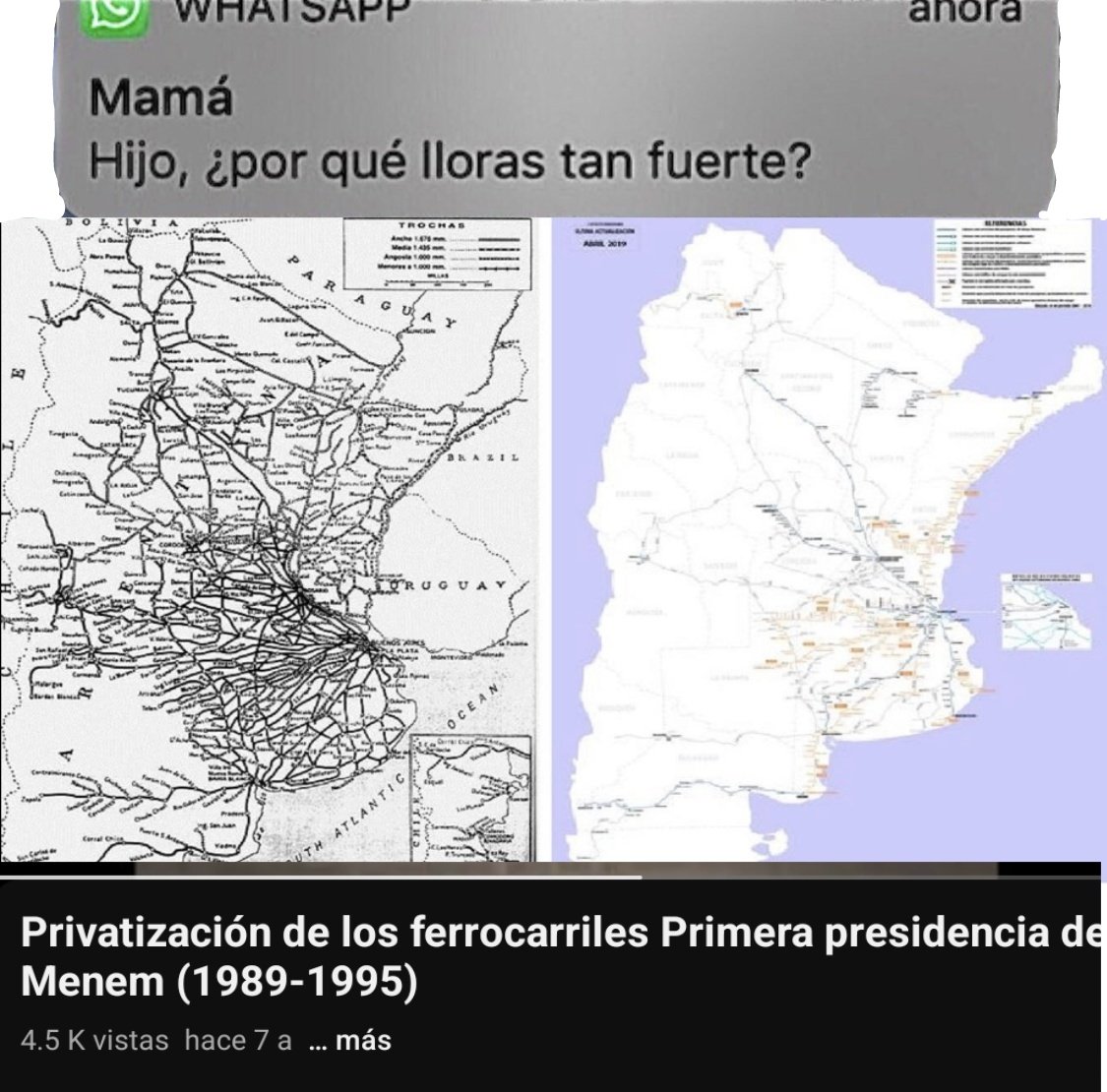 totoacaentuiter's tweet photo. Ferrocarriles Argentinos y Corredores Viales https://t.co/BhY8BxUXMW