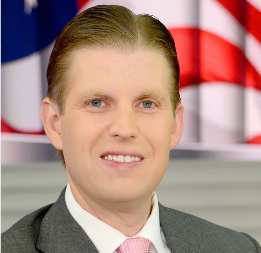 Whoa! Someone in Trump’s family actually showed up to support him. Eric Trump, the one Donnie forgot to thank in a speech, is attending the trial today.