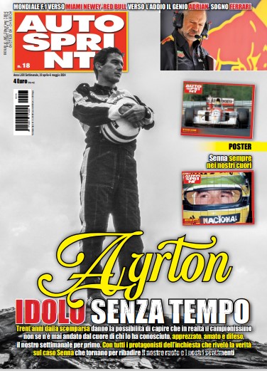La revista Auto Sprint de esta semana dedica gran parte de su contenido a Ayrton Senna