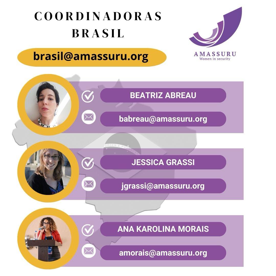 amassuru's tweet photo. Damos as boas-vindas às novas coordenadoras do capítulo de Amassuru no Brasil: Jéssica Maria Grassi, Beatriz Abreu e Ana Karolina Morais! 🎉 

As novas coordenadoras do Brasil se juntam a outras oito coordenadoras de outros países da América Latina e do Caribe. https://t.co/KBFfuwRyxD