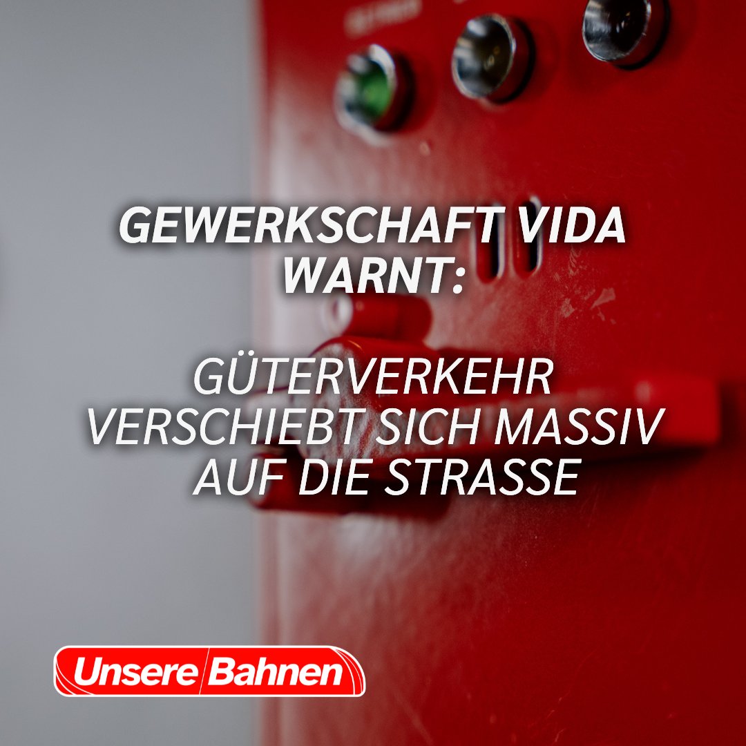 2023 wurden elf Prozent weniger Güter mit der Eisenbahn transportiert!  

„Wir warnen seit längerem davor, dass die steuerliche Begünstigung, insbesondere des LKW-Transits, zu einer weiteren Verlagerung des Güterverkehrs auf die Straße führen wird“, so Gerhard Tauchner.