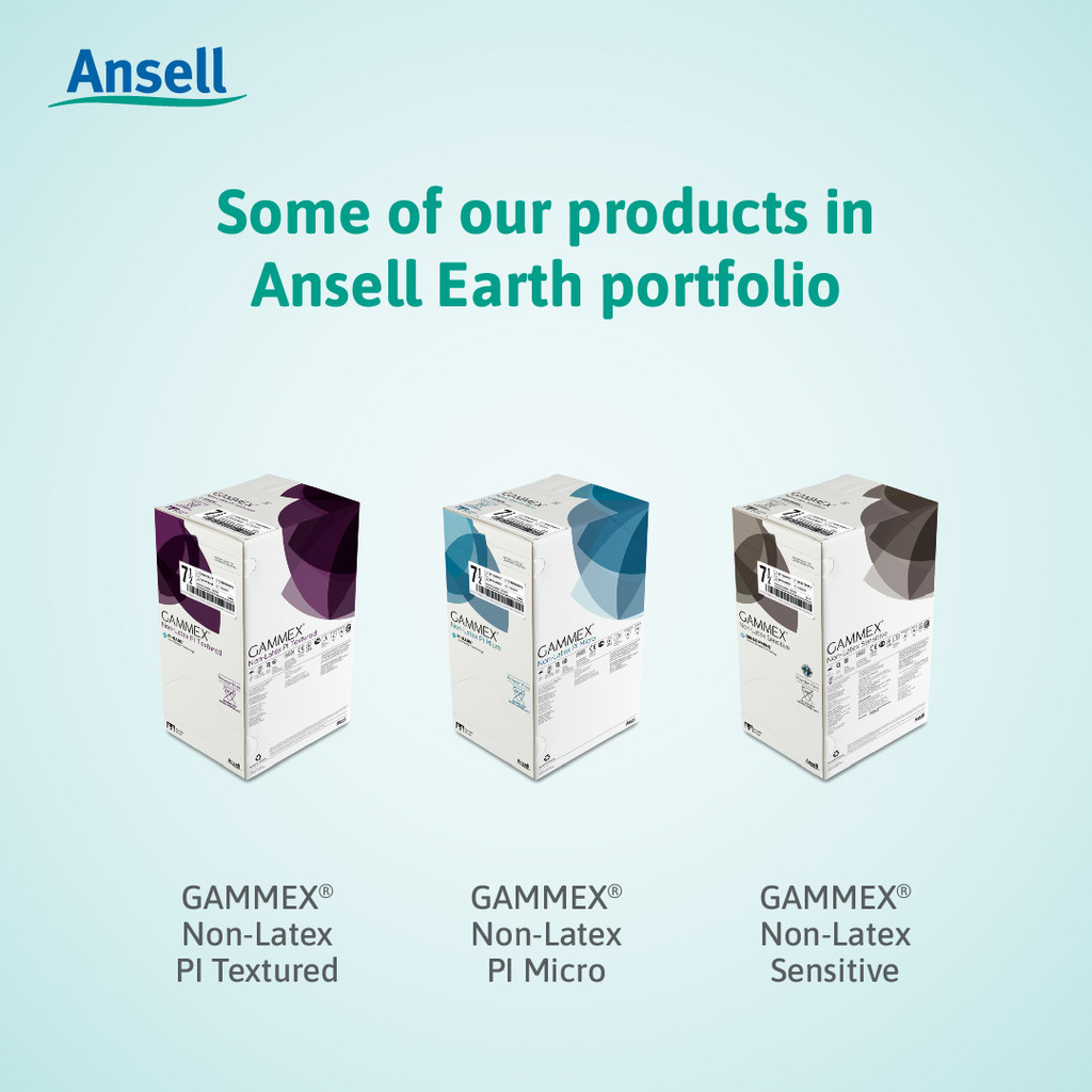 🌿Want to contribute to a healthier planet and the well-being of your patients?
Ansell Earth is the answer! Our safety solutions in our Ansell Earth portfolio feature proven and quantified claims regarding their reduced environmental footprint.
Learn More: bit.ly/3UjZSfV
