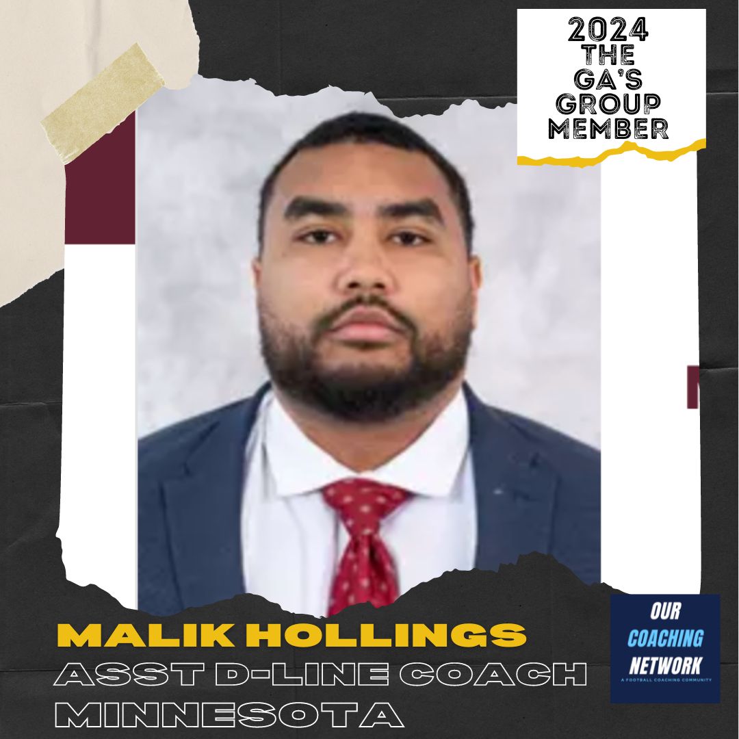 @CoachAvery_LB <a href="/CoachBDS/">Brayden DeVault-Smith</a> <a href="/LukeSheridanFB/">Luke Sheridan</a> <a href="/Mario_McClendon/">Coach Mario McClendon</a> 🏈The GA's Group🏈

Welcome to The GA's Group @CoachGreene__, <a href="/CoachZRob/">Coach Zack Robertson</a>, <a href="/TheCoachFranks/">Coach Franks</a>, <a href="/dhollings4/">Malik Hollings</a>!

Excited to Learn, Network, &amp; Grow with you📈

The GA's Group🧵👇