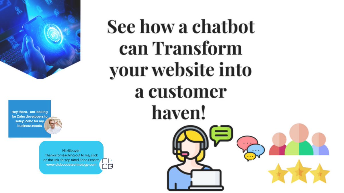 CodeTechnology's tweet image. How a Chatbot can help you earn money?

#seegrowthhacks #growthhacks #growtogether #success #businessgrowth #userexperience #website
#businesstransformation #chatbotmagic #customerexperience #chat  #SaveMakeInIndia  #offers #exclusiveoffer #sale #leads #buyers #growth #growthhack