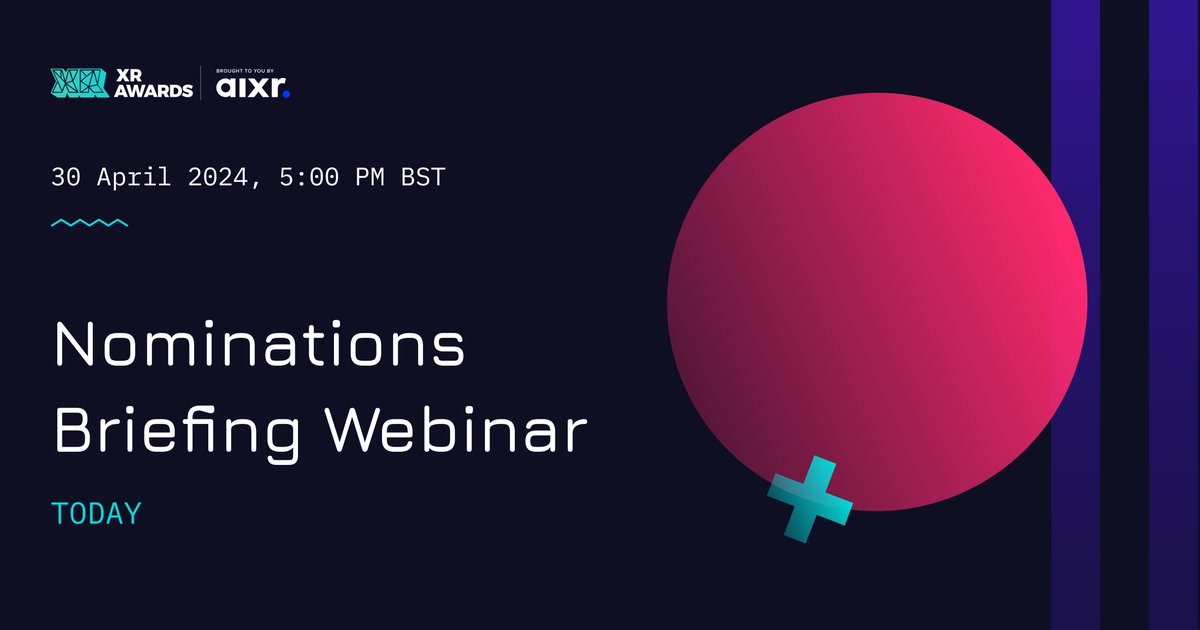 🚨 The Nominations Briefing Webinar is happening TODAY! Get all the valuable information needed to ace your nomination process. Tune in at 5.00pm BST (9.00am PDT). Link here if you haven't registered ➡️ docs.google.com/forms/d/1kF3-b…