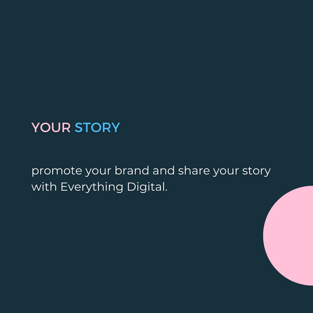 Your audience WANTS to know about you! 

#yourtimetoshineonline #everythingdigital #eCommercedigitalmarketing #digitalmarketingagency #eCommerceexperts #onlinemarketing #digitalmarketing #brandstory
