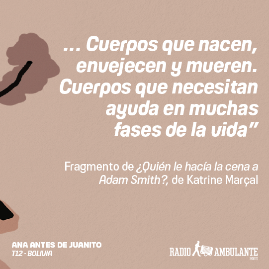 Una reflexión importante en este Día de los y las Trabajadoras, que va junto con una recomendación: escuchar el episodio 'Ana antes de Juanito'. radioambulante.org/audio/ana-ante…