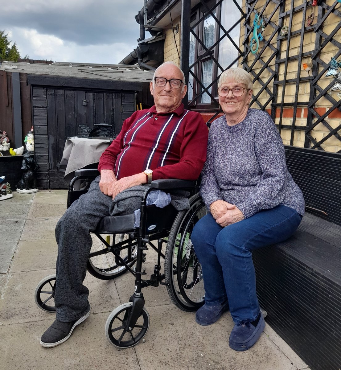 Fred's aim is to get to and fro his garden shed with ease, after his left leg was amputated. We have a team of experts helping him towards this goal. Read more:  bit.ly/49XvxJV #physiotherapy #health