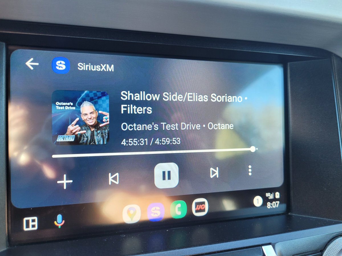 Loving this song!! 

#testdrive
@josemangin 
@SiriusXMOctane 
@shallowsideband