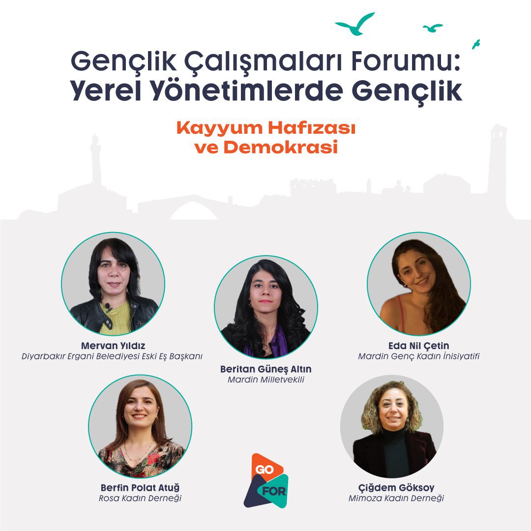 🍉 'Yerel Yönetimlerde Gençlik' temalı Gençlik Çalışmaları Forumu 2-3 Mayıs’ta Diyarbakır'da! @gofortr #AlanıGenişlet