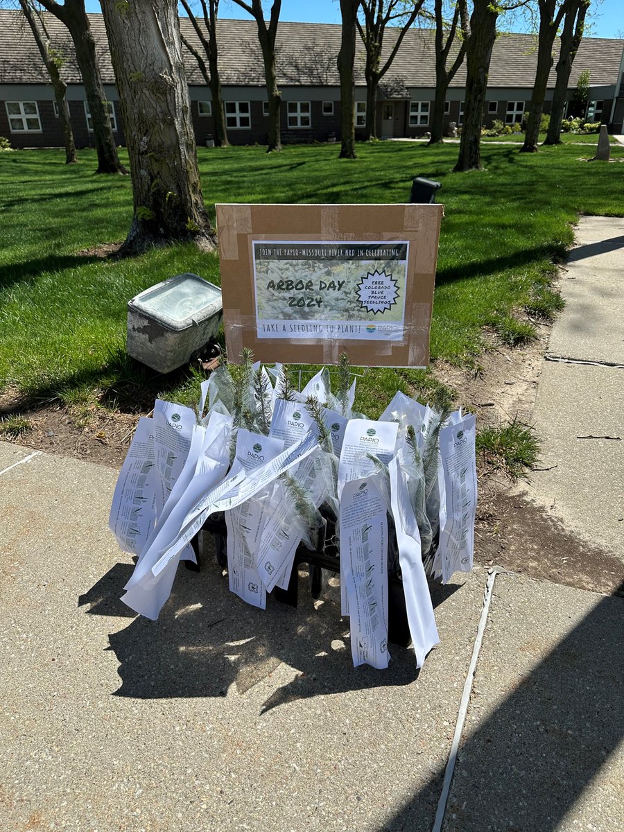 FREE Colorado Blue Spruce seedlings for the taking. We have quite a few left over from Arbor Day & would love to find good homes for them. They are outside in front of our office located at 8901 S. 154th Street (154th & Giles) at Chalco Hills Recreation Area. Happy planting!