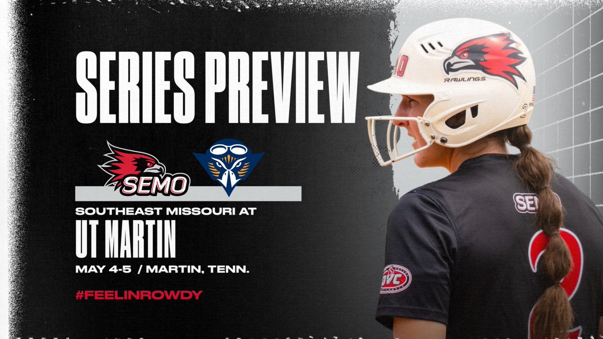 Southeast Missouri is in the hunt for this year's OVC regular-season title entering its final series at UT Martin this weekend. The red-hot Redhawks are on a nine-game winning streak in league play. Preview: tinyurl.com/58w28tr7
