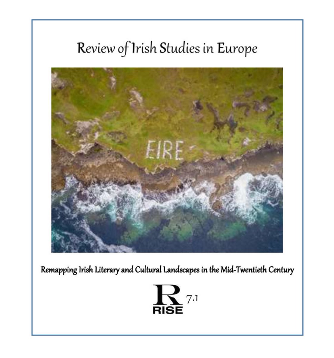 There’s this magazine which is a roundup of Irish Studies in one continent. IS is a global discipline. Welsh Studies is an unrealised global opportunity 🏴󠁧󠁢󠁷󠁬󠁳󠁿