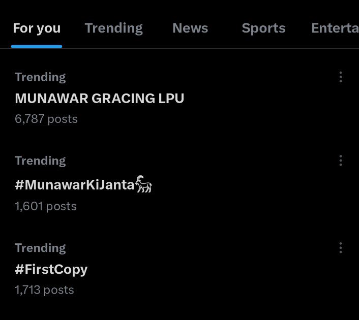 𝐓𝐑𝐄𝐍𝐃 𝐁𝐎𝐎𝐒𝐓𝐄𝐑 

Are you ready for the TREND BOOSTER???

200 Retweet & 501 Comments with the Tagline 

MUNAWAR GRACING LPU

Is it Possible for #MKJW𓃵