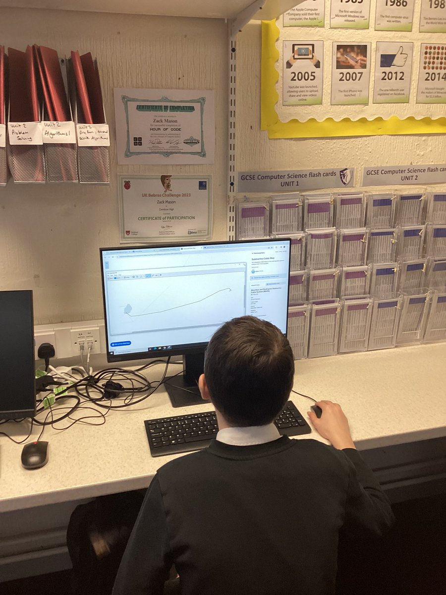 @CwmbranHigh year 9 class T1 have been looking at internet connections across the world for their networks task #NotInMissOut #StriveBelieveAchieve