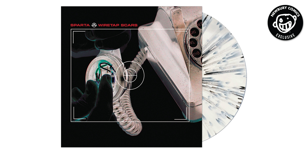 Exclusive Vinyl from Sparta! Got 'Wiretap Scars' on White With Black Splatter Vinyl in a limited edition of 300 pieces. Available to order NOW: newburycomics.com/products/spart…