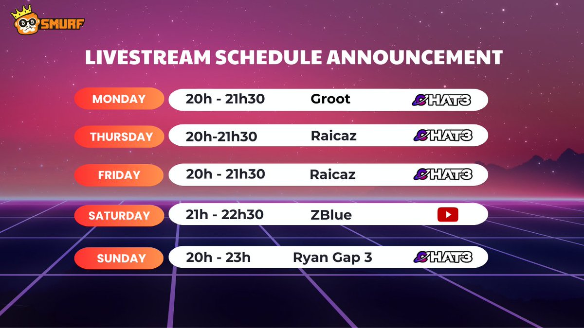UPDATE THIS WEEK'S LIVESTREAM SCHEDULE🌟 After the holidays, let's continue to fight with the Idols!! In the near future, there will be new games introduced to you. Remember to join the live stream to get the latest updates. ✨zBlue live on Youtube Saturday at 9:00 p.m. for