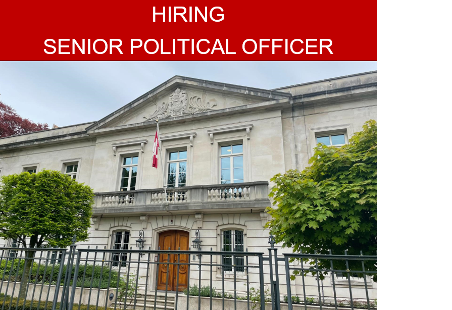 Are you ready to join a dynamic team dedicated to engaging in 🇳🇱 politics and strengthening transatlantic relations between Canada and the Netherlands? ‼️ The Embassy of Canada is hiring ‼️ Sr. Political Officer, Foreign Policy & Diplomacy Service Apply👇 international8.hiringplatform.ca/169190-senior-…