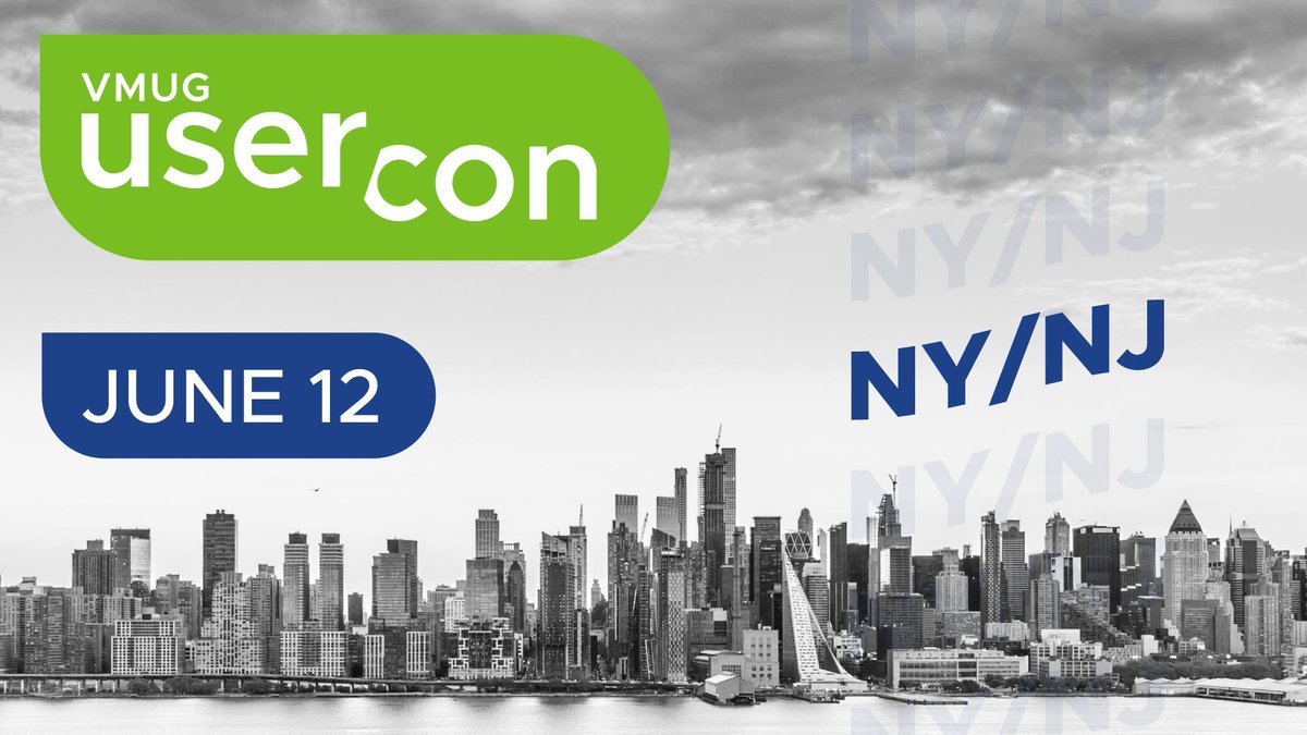 Gear up for a day brimming with networking opportunities at #NYNJVMUG UserCon on 6/12! Connect with your community, rub shoulders with industry leaders, and expand your professional circle. Don't miss out! Register now: buff.ly/3Uf3Wy0