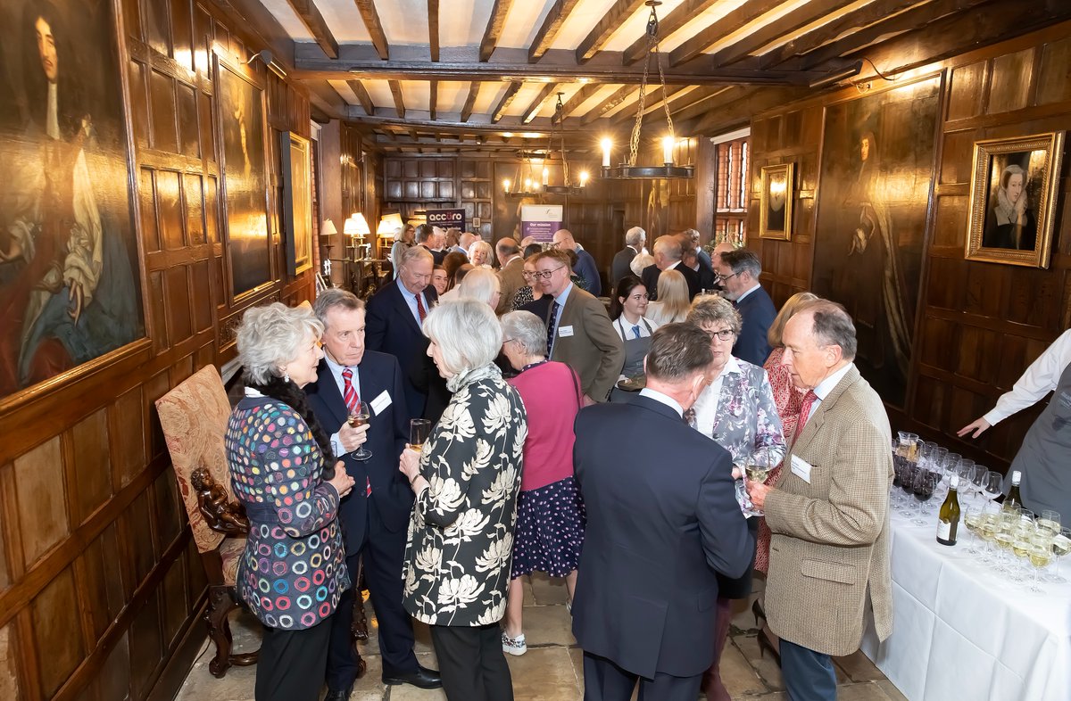 We welcomed supporters to our first Spring Reception of the year, at Ingatestone Hall. The highlight of the evening, as always, was hearing from our fundholders and grant partners.

Thank you to Jill Elms and @AccuroEssex for speaking 💜 More: bit.ly/4b82dS2 #Essex