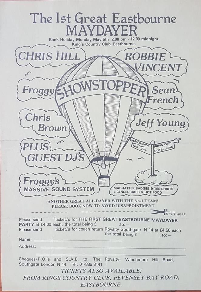 Memorabilia from way back. Jog any memories? Were you there? Who were you there with? Was it good value for money look at cost. Can anyone tell me the year? #Memories #AllDayer #JazzFunkSoul #SoulMafia #TheFamily #Memorabillia #Eastbourne #SoulBoys&Girls #IfitMovesFunkIt