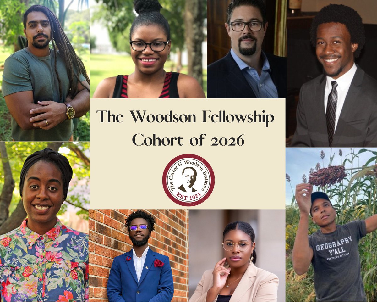 Woodson Institute (@woodsonuva) on Twitter photo In <a href="/WoodsonUVA/">Woodson Institute</a>'s May newsletter, we feature our newest fellowship cohort. Please join us for the Fellowship Capstone Event to celebrate outgoing fellows. Happening this Wednesday, May 1st at 5:00 pm. Reception to follow.
mailchi.mp/073cec51d64f/c… In <a href="/WoodsonUVA/">Woodson Institute</a>'s May newsletter, we feature our newest fellowship cohort. Please join us for the Fellowship Capstone Event to celebrate outgoing fellows. Happening this Wednesday, May 1st at 5:00 pm. Reception to follow.
mailchi.mp/073cec51d64f/c…