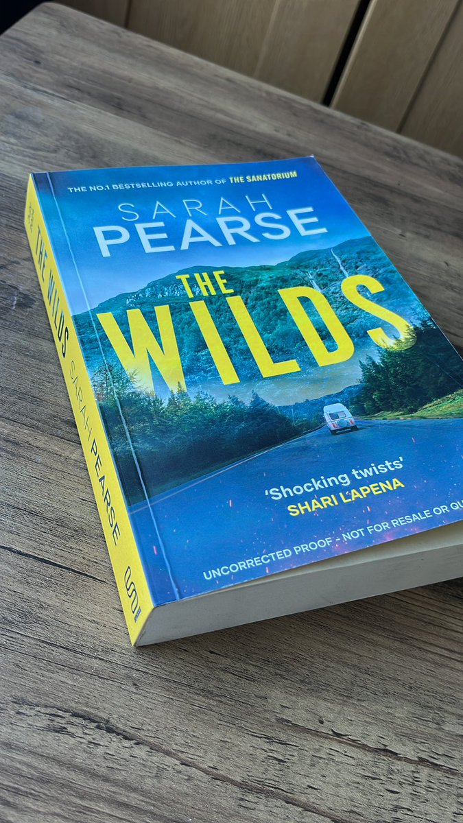 OMG!!! This beauty has befallen upon my doorstep! Actually, it was inconsiderately shoved between the wheely bins but I don’t care because it’s all mine! Huge thanks to the team at @LittleBrownUK for this fabulous proof of #TheWilds by the equally fabulous @SarahVPearse Out July!