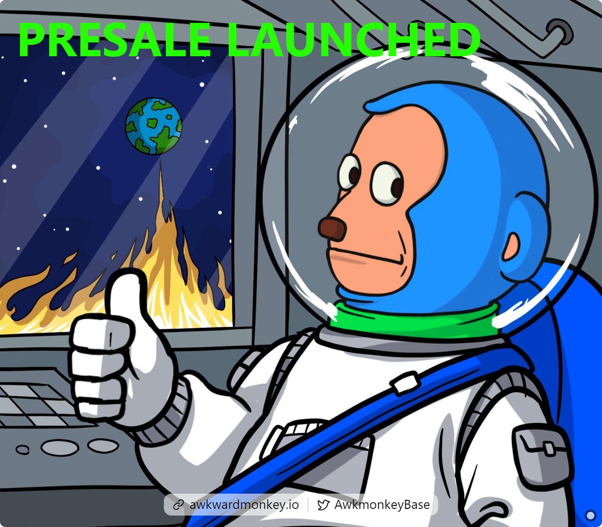 AwkmonkeyBase's tweet photo. 🐵@AwkmonkeyBase Memecoin Presale Starts Now🐵

Send ETH only to  

0x05f6ae0cba9fcc63bb8c7c7c7d7f0bd2eaa54778

- Minimum 0.05 ETH
- Token distribution according to homepage
- 55% to LP

ETH on BASE IS PREFERRED 

DO NOT SEND FROM EXCHANGE

RT + drop your wallet for mystery 🍌 🍌 🍌 
#memecoin #basechain #presale #awkwardmonkey