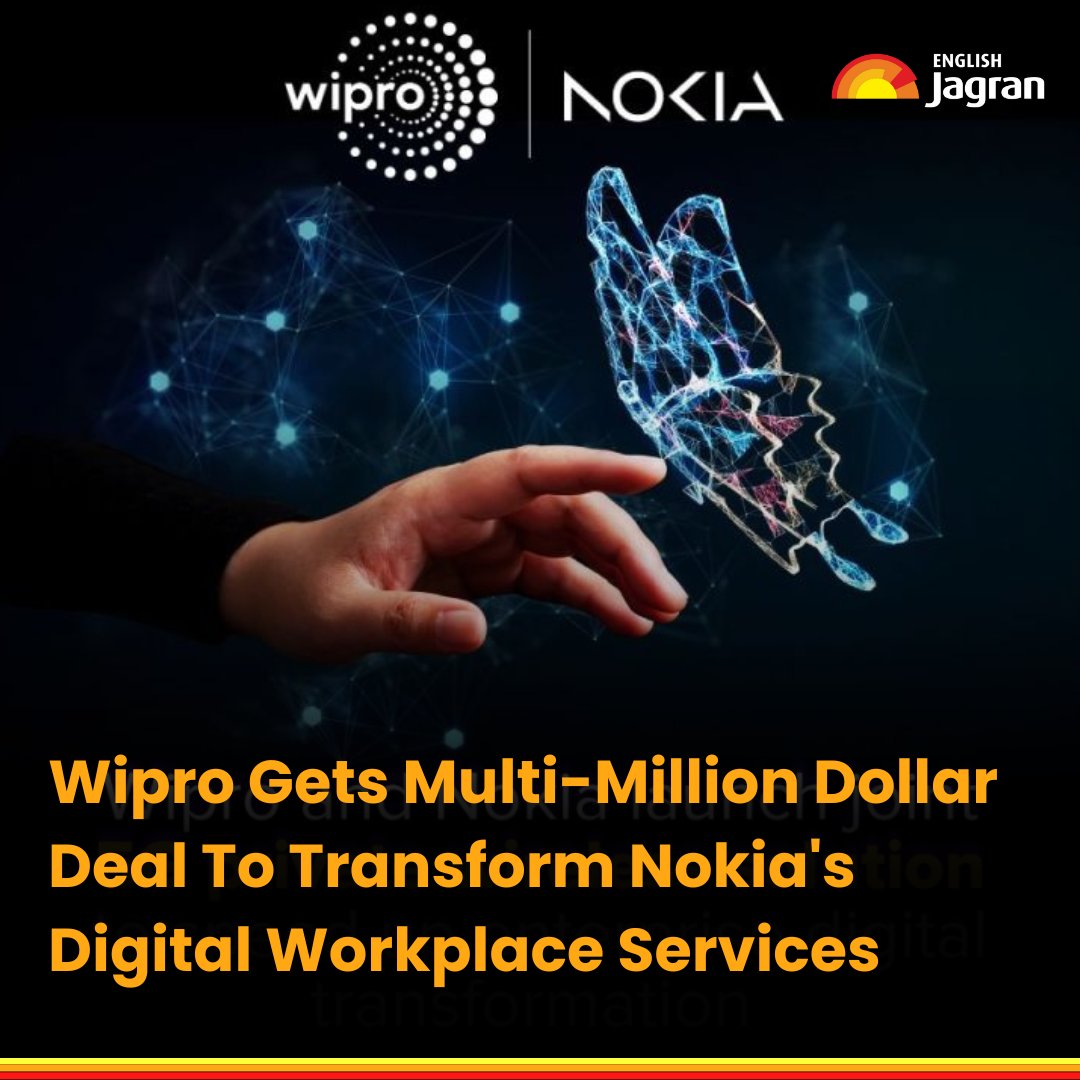 #Wipro Grabs Multimillion-Dollar #Deal From #Nokia: The Wipro team will create a customized AI-powered, cloud-based solution for Nokia's workforce, which includes around 86,700 users worldwide across 130 operating countries.

Read More: tinyurl.com/2s3pchpf

#AIpowered