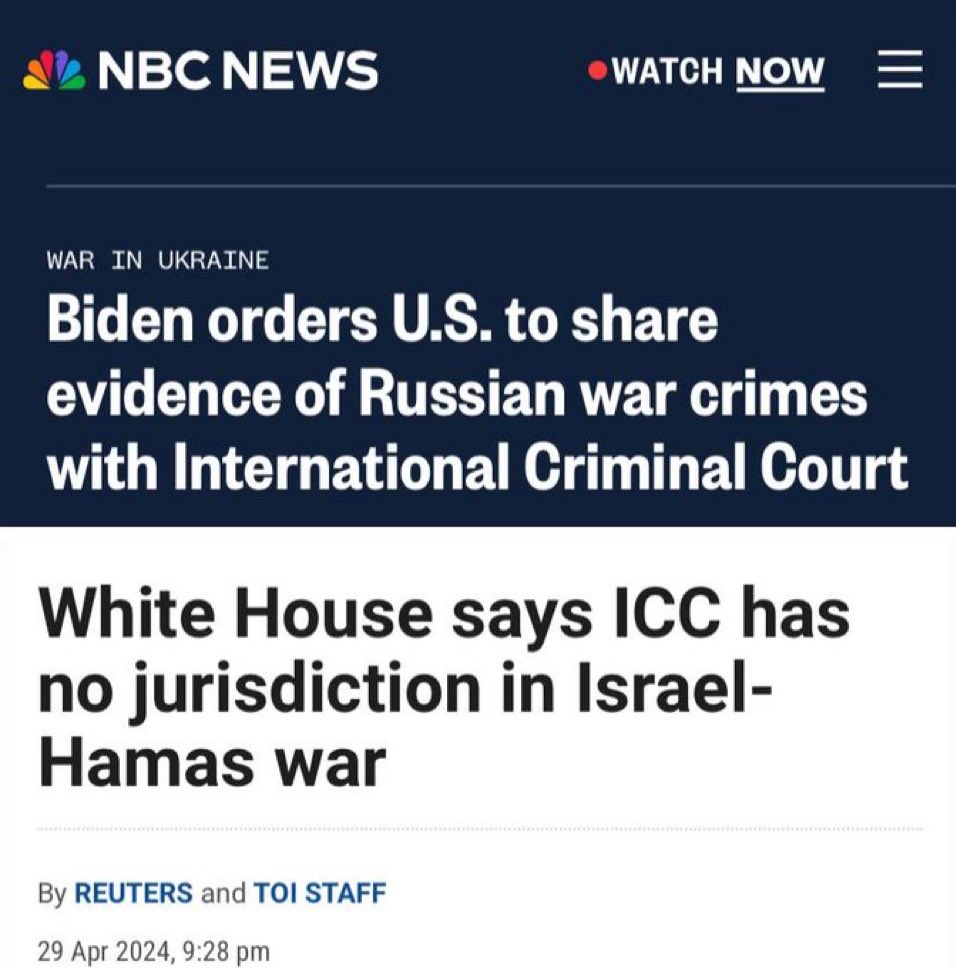 🇺🇸🇮🇱 WOW: The hypocrisy is comical at this point.