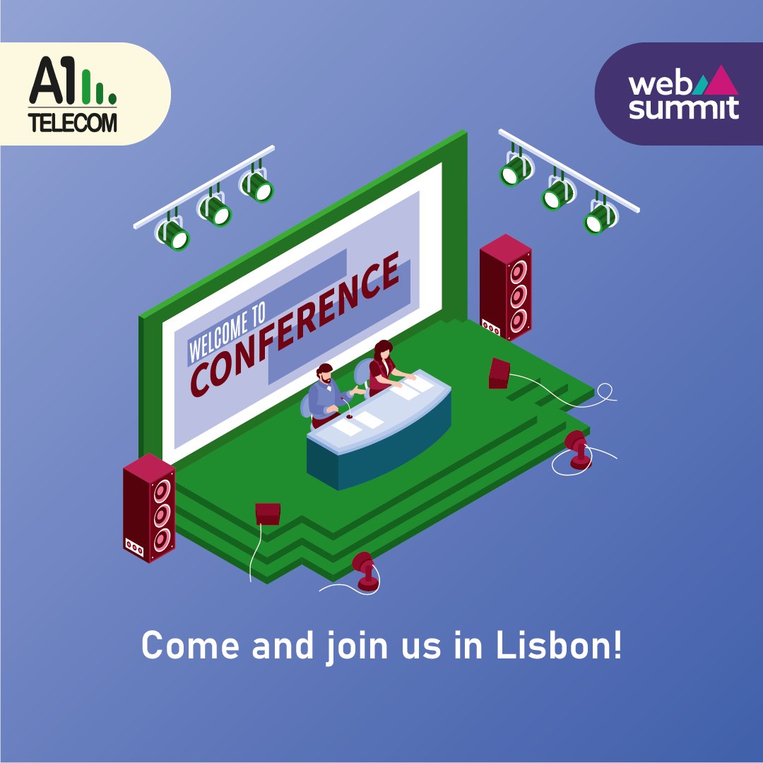 a1_telecom's tweet photo. 🌍📷 Lisbon, here we come! #A1Telecom is preparing to attend the biggest technology event - #WebSummit 2024!
Want to discuss with us new business opportunities?
Arrange a personal meeting at the event at info@a1call.me and we will prepare the most interesting offers for you🤝 https://t.co/JoIattooE0