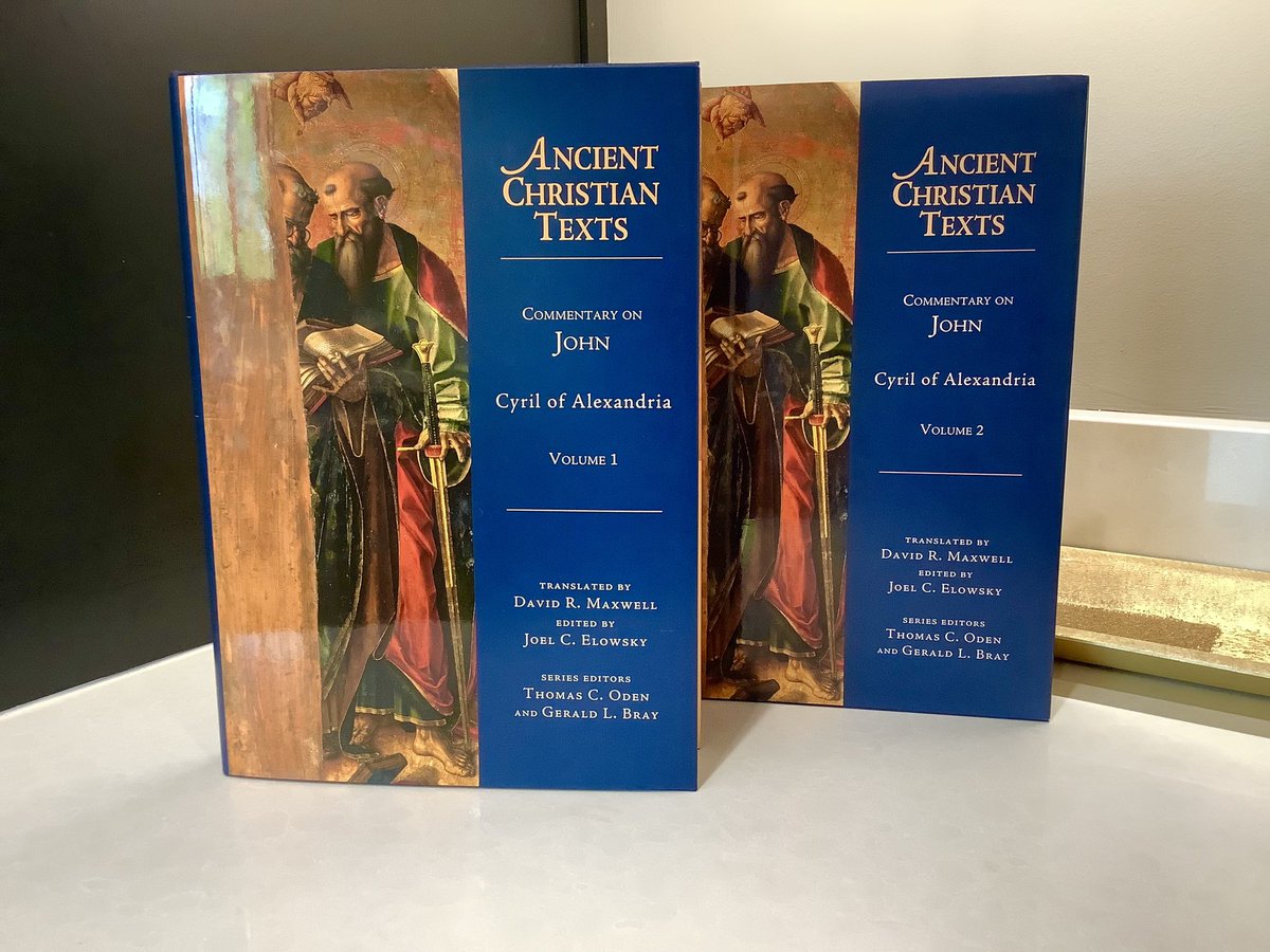 If you are preaching through John, then Cyril’s commentary is a must. Beautiful example of how to read a Gospel theologically. Much orthodoxy here. My @CredoMagazine Book of the week.