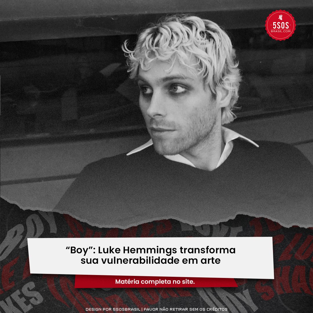 5SOSBrazil's tweet photo. (MATÉRIA) Profundo, vulnerável e emotivo. Confira um faixa por faixa de "boy", o segundo projeto solo de Luke Hemmings, que chegou aos nossos ouvidos na última sexta-feira (26) > https://t.co/mGr9BHlKoq #5SOSBrasil https://t.co/ijir8hwS5y