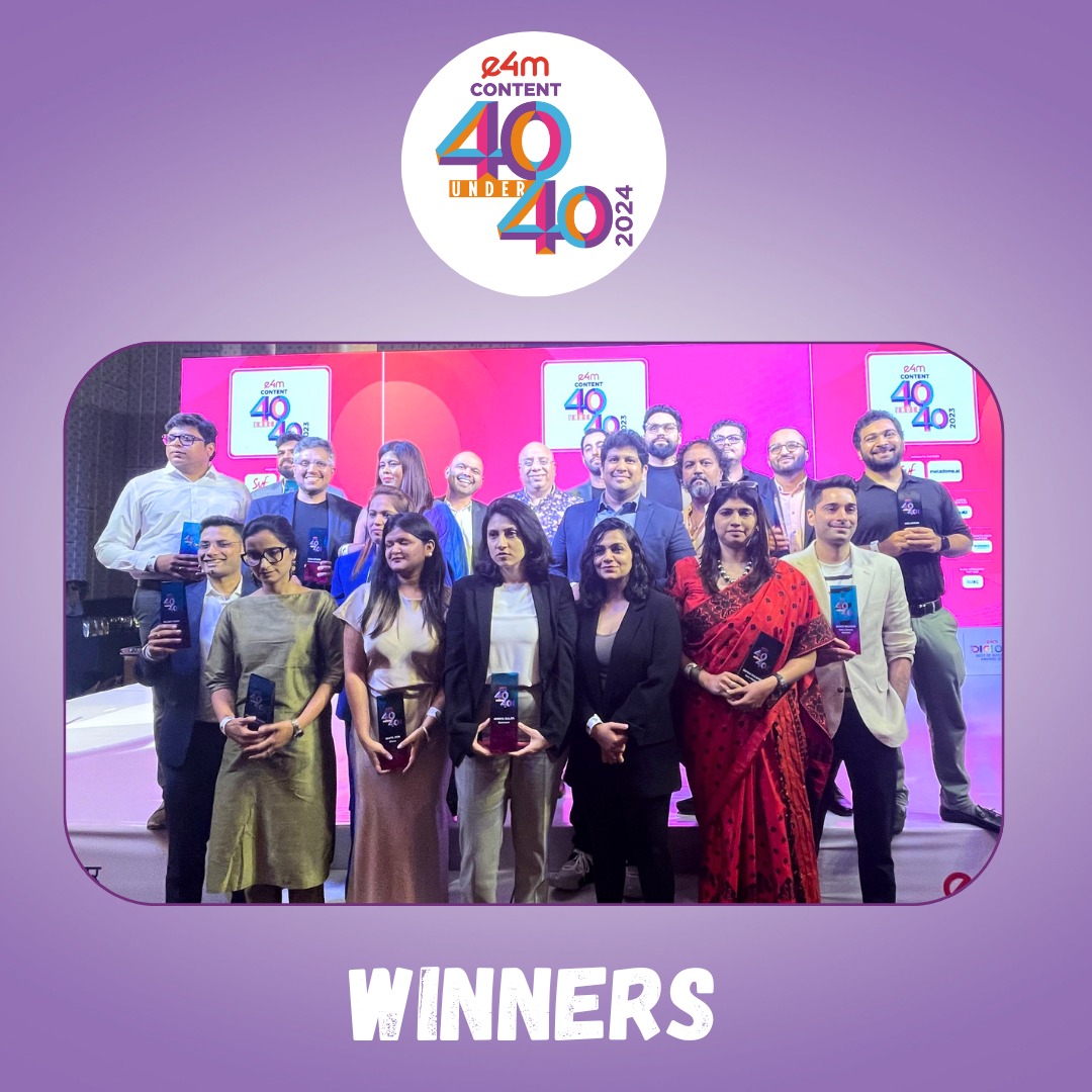 Big cheers to the #e4mContent40Under40 Winners🎉 Your innovative strategies are raising the bar for the industry!🙌

#e4mAwards #Content40Under40 #ContentMarketing #MarketingAwards #ContentAwards #ContentMarketing #e4m40under40