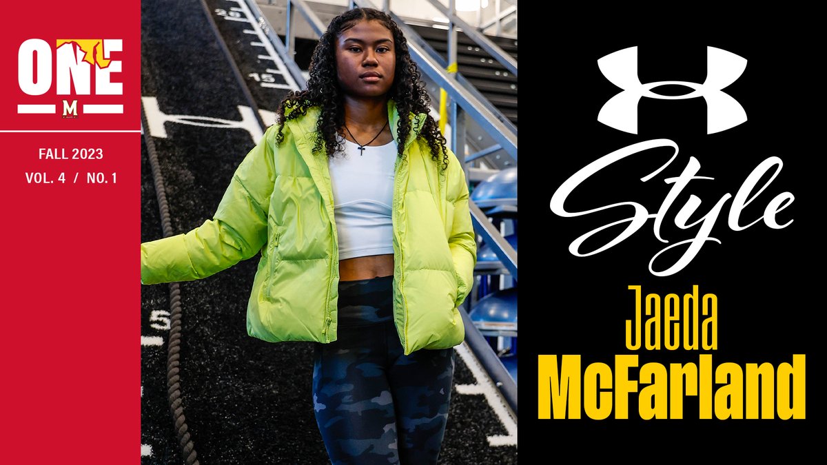 'I like to portray a strong and confident look with camo and solid colors.' Terps Style: Jaeda McFarland (@TerpsSoftball) ➡️ go.umd.edu/3UoNThh