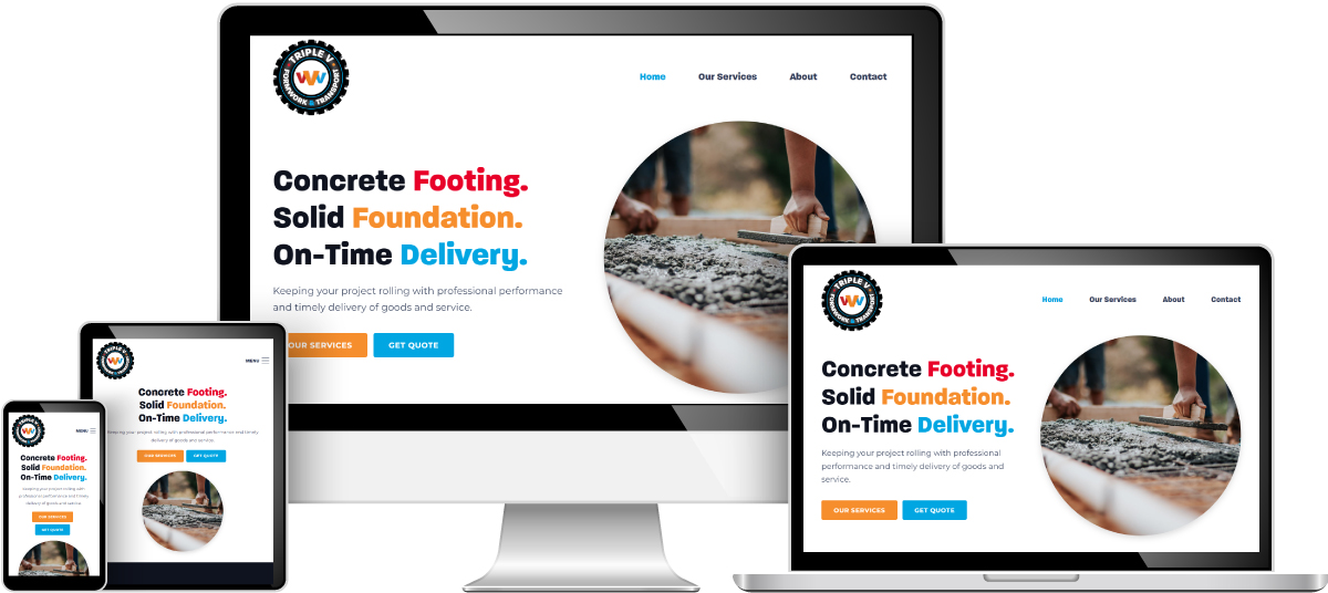 creativecurve1's tweet photo. It was a pleasure working with Triple V Formwork &amp; Transport Inc. on their new website design.

The new site features a professional-looking design that allows web visitors to find core service and contact information quickly and easily.

Check them out at https://t.co/6aUvqbTie2 https://t.co/HFdcuPYtxc