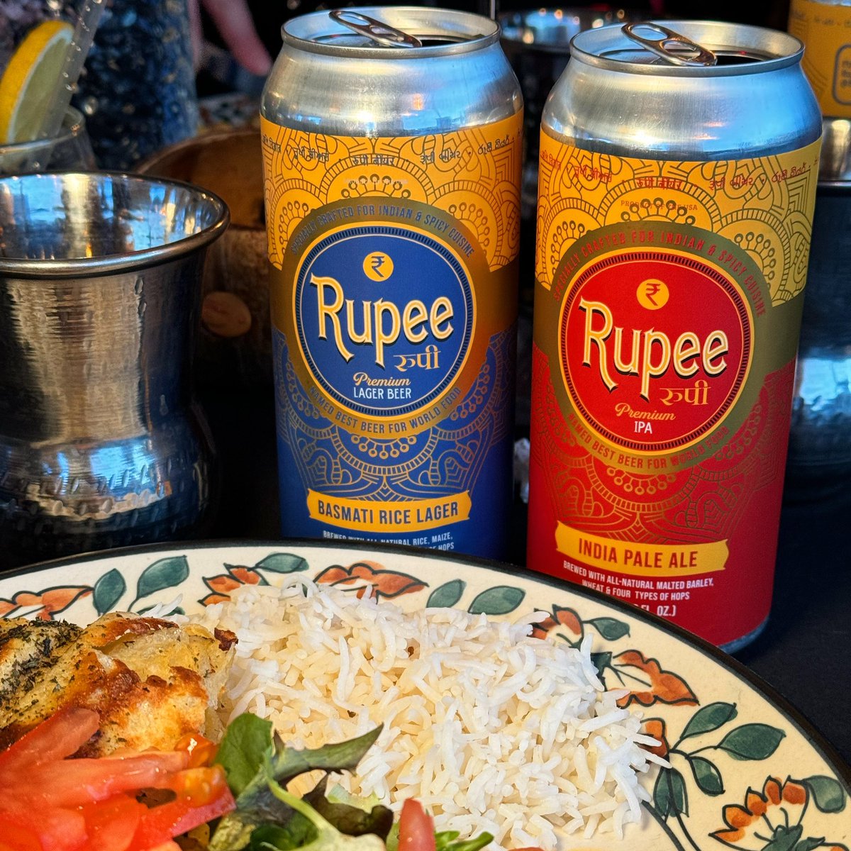 FIND OUR AWARD-WINNING BEERS AT YOUR FAVOURITE #INDIANRESTAURANT TODAY 🥘 RUPEE, ASK FOR IT BY NAME🍻#rupeebeer