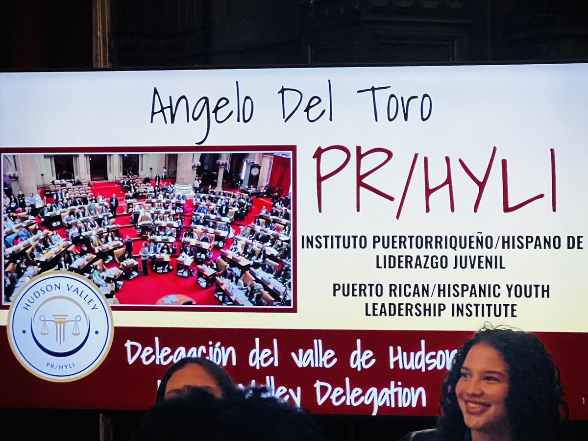 Spending the day at @Mville_U celebrating students from across the region who are leaders this year in the Angel Del Toro Puerto Rican/Hispanic Youth Leadership Institute