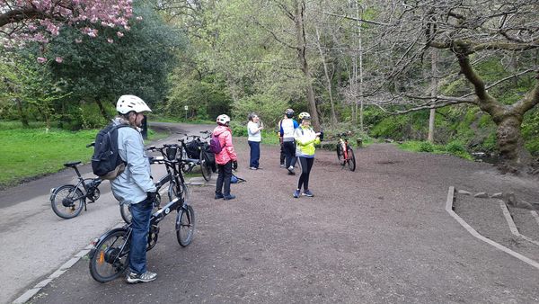 Lots of fun cycling all the way to Hermitage of Braid. We love exploring our local greenspaces and learning along the way too. #activetravel