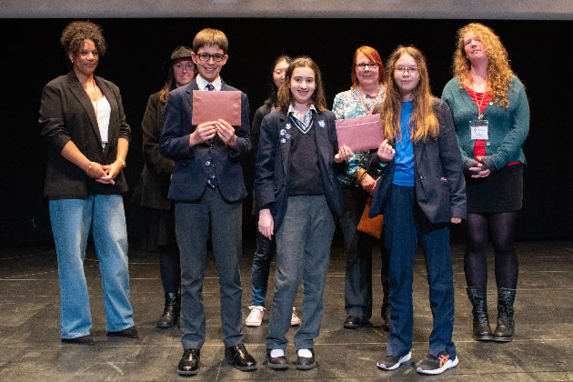 Latymer Upper Hosts Trinity Schools Book Awards Nominated authors attend along with 170 students and staff from 12 schools chiswickw4.com/default.asp?se…